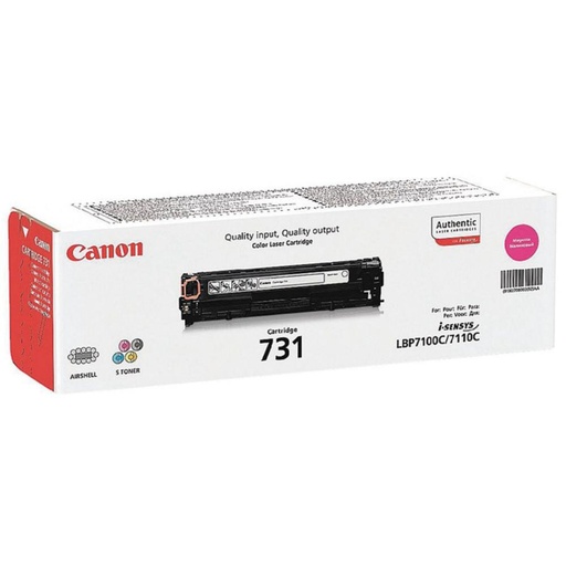 [166372] CANON 731M LBP7100CN/7110CW MF8230CN TONER MAGENTA 731M 1.500 PAGINAS
