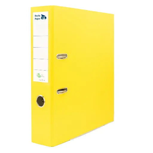[180381] ARCHIVADOR RADO RAYLU A4 LOMO ANCHO 75MM AMARILLO