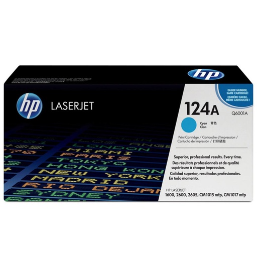 [167992] TONER HP 124A Q6001A CYAN *