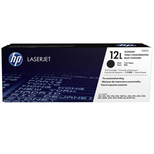 [166084] TONER HP 12L Q2312L NEGRO
