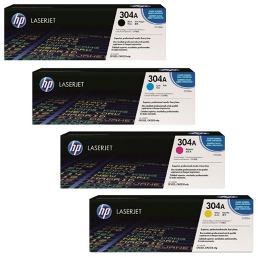 [166245] TONER HP 304A PACK3 COLOR *