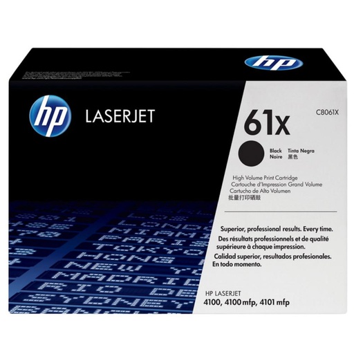 [130394] TONER HP 61X C8061X NEGRO AC *