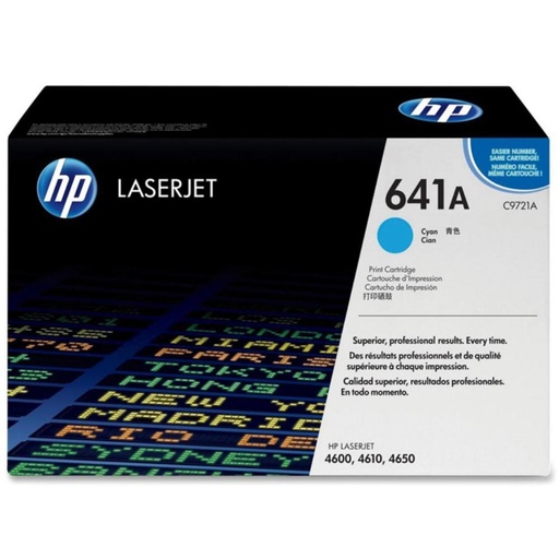 [169480] TONER HP 641A C9721A CYAN *