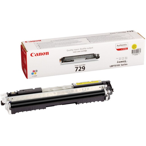 [166309] CANON I-SENSYS LBP/7010C/7018C TONER AMARILLO 729Y