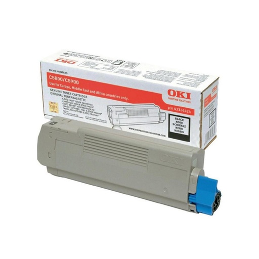 [165545] TONER OKI 43324424 NEGRO