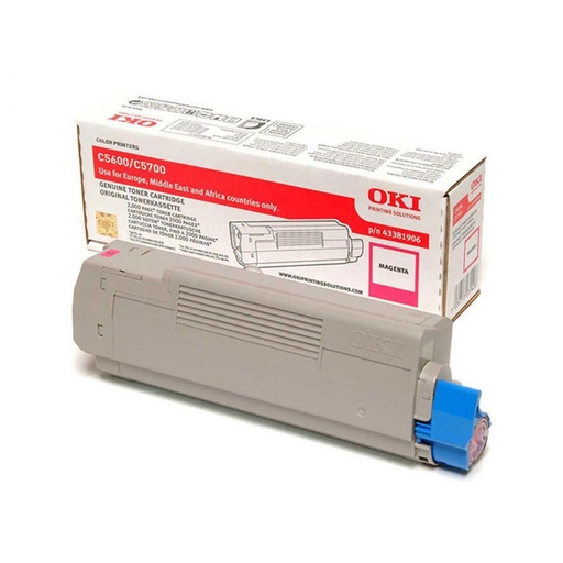 [165519] TONER OKI 43872306 MAGENTA *