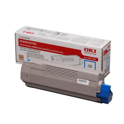 [165520] TONER OKI 43872307 CYAN *