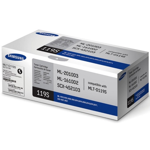 [166339] TONER SAMSUNG MLT-D119S/ELS NEGRO