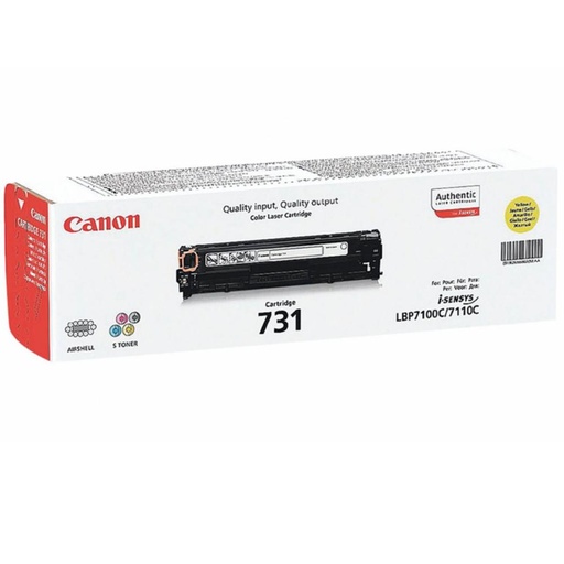 [166373] CANON LBP7100CN/7110CW MF8230CN TONER AMARILLO 731Y 1.500 PAGINAS