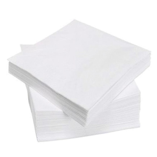 [749412] SERVILLETA BLANCA 30×30CM PACK 100 UDS