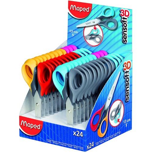 [671263] TIJERA ESCOLAR MAPED SENSOFT 13 CM