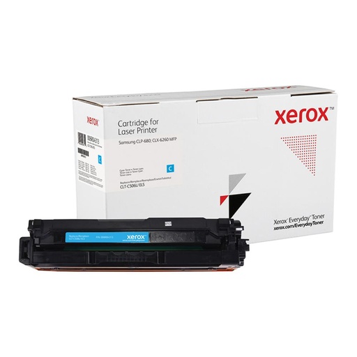 [151516] XEROX EVERYDAY TONER ALTO RENDIMIENTO CIAN TO SAMSUNG CLTC506L
