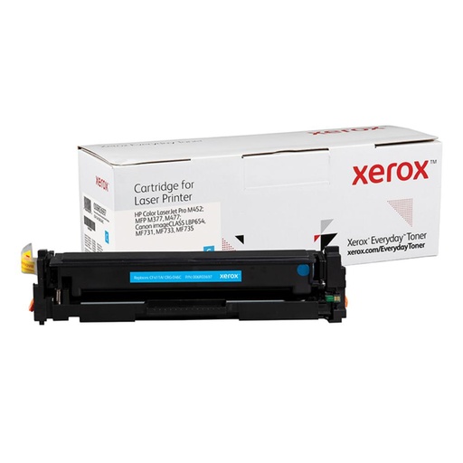 [151436] XEROX EVERYDAY TONER PARA HP 410A COLOR LASERJET PRO M452. MFP M377(CF411A CRG046C) CIAN