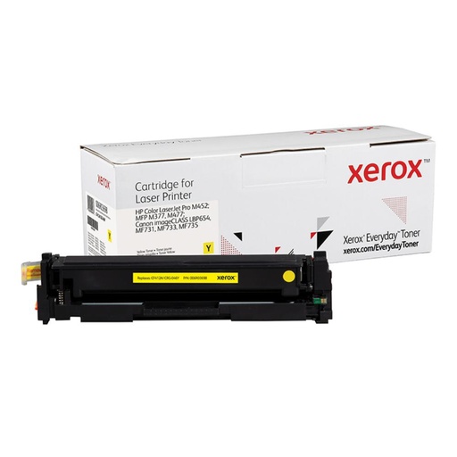 [151428] XEROX EVERYDAY TONER PARA HP 410A COLOR LASERJET PRO M452. MFP M377(CF412A CRG046Y) AMARILLO