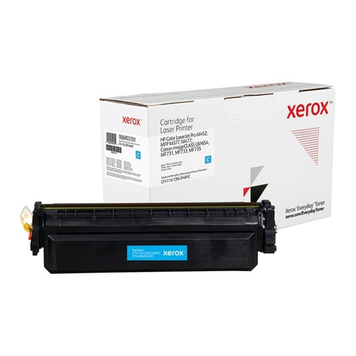 [151409] XEROX EVERYDAY TONER PARA HP 410X COLOR LASERJET PRO M452. MFP M377(CF411X CRG046HC) CIAN