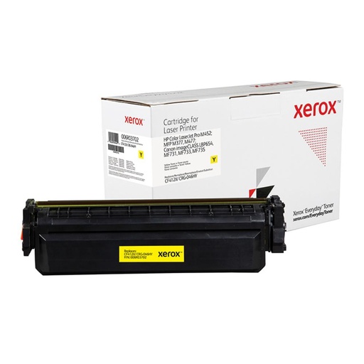 [151406] XEROX EVERYDAY TONER PARA HP 410X COLOR LASERJET PRO M452. MFP M377(CF412X CRG046HY) AMARILLO