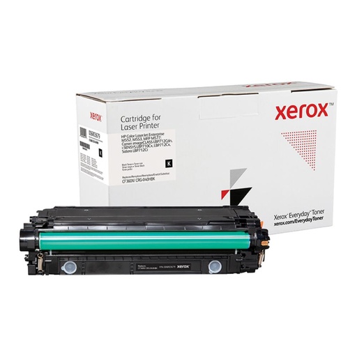 [151405] XEROX EVERYDAY TONER PARA HP 508X COLOR LASERJET ENTERPRISE M552(CF360X CRG040HBK) NEGRO