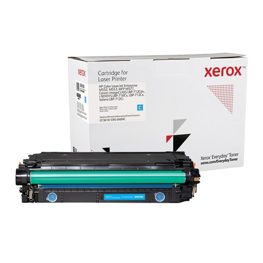 [151432] XEROX EVERYDAY TONER PARA HP 508X COLOR LASERJET ENTERPRISE M552(CF361X CRG040HC) CIAN
