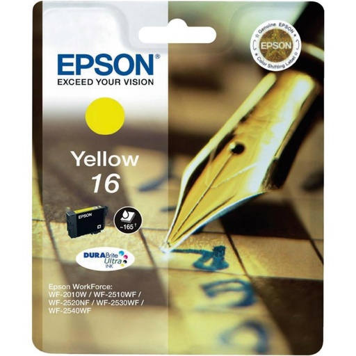 [166016] EPSON DURABRITE ULTRA INK CARTUCHO AMARILLO 16