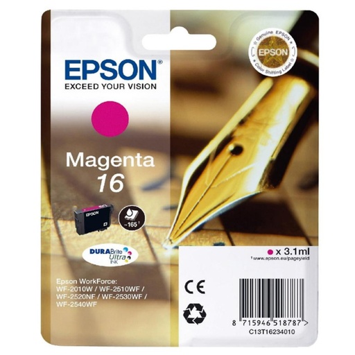 [166015] EPSON DURABRITE ULTRA INK CARTUCHO MAGENTA 16