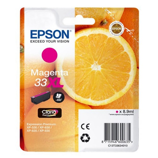 [165739] EPSON EXPRESSION HOME XP-530 CARTUCHO MAGENTA 33XL