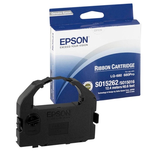 [167839] EPSON LQ-670/680/860/1060/2500/2550 DLQ-2000 CINTA NYLON NEGRO (S015016)