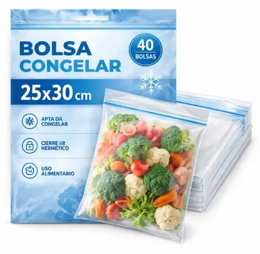 [825031] BOLSA CONGELAR 25X30 40UN