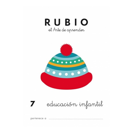 [630346] CUADERNO RUBIO EDUCACIÓN INFANTIL 7  – LAS ESTACIONES (+4 AÑOS) · CUADERNO A5, 20 PÁGINAS
