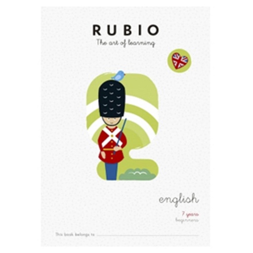 [630651] CUADERNO RUBIO ENGLISH 7 YEARS BEGINNERS 