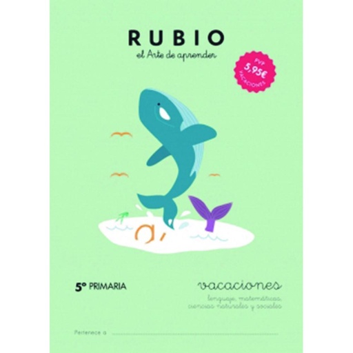 [630660] CUADERNO RUBIO VACACIONES 5ºPR