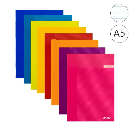 [002203] LIBRETA GRAPADA A5 TAPA CARTON 90 GRAMOS HORIZONTAL