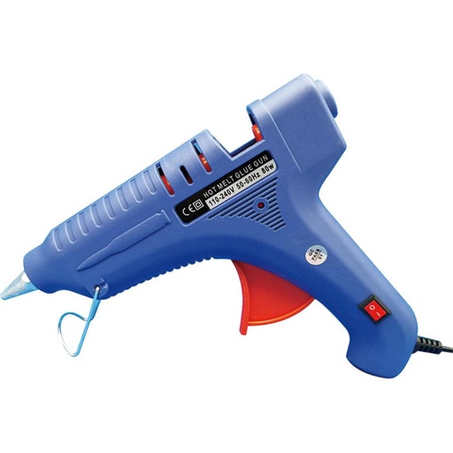 [040817] PISTOLA TERMOFUSIBLE 80w BARRA GRUESA