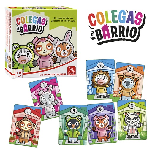 [710525] JUEGO DE MESA LUDILO COLEGAS DEL BARRIO