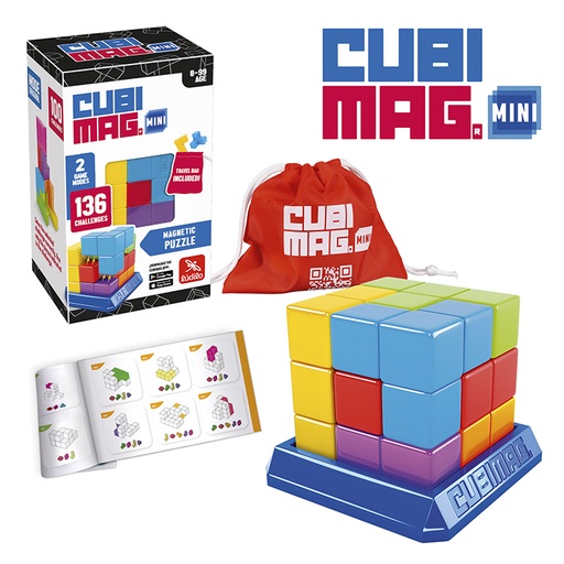 [710537] JUEGO DE LOGICA LUDILO CUBIMAG MINI