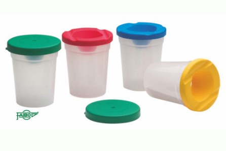 [700208] BOTE INDERRAMABLE CON TAPA COLORES SURTIDOS 10UDS