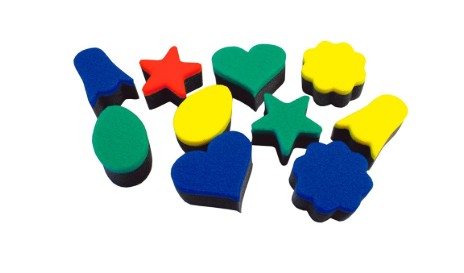 [825823] ESPONJAS PARA ESTAMPAR CON PINTURA FORMAS HENBEA