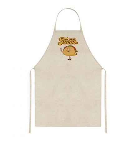 [825927] DELANTAL DE POLIÉSTER PERSONALIZABLE – SUBLIMACIÓN