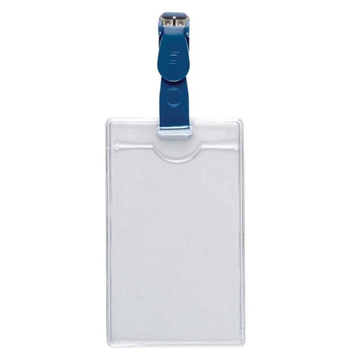 [180462] PORTACARNET PINZA 90X55MM VERT