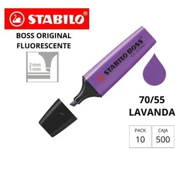 [119746] MARCADOR FLUORESCENTE STABILO BOSS 70–LAVANDA