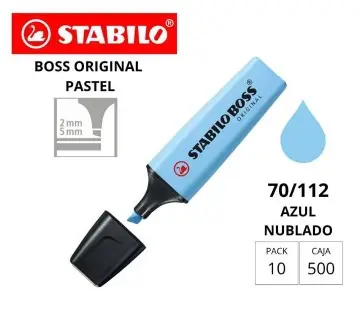 [081493] MARCADOR FLUORESCENTE STABILO BOSS 70–AZUL VENTOSO