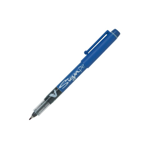 [119267] ROTULADOR PILOT V-SIGN PEN – ROTULADOR DE ESCRITURA LÍQUIDA – AZUL – TRAZO 0,6 MM