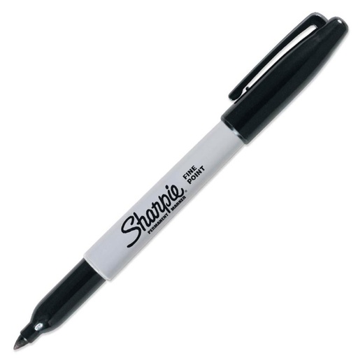 [119471] ROTULADOR SHARPIE MARCADOR PERMANENTE – NEGRO – PUNTA FINA