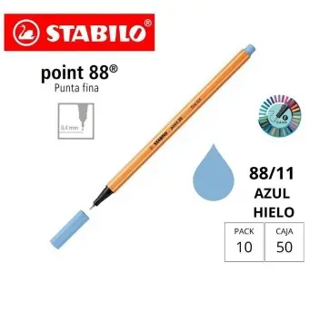 [118679] ROTULADOR STABILO POINT 88 AZUL HIELO