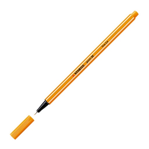 [119894] ROTULADOR STABILO POINT 88 NARANJA  ROTULADOR DE PUNTA DE FIBRA 0,4 MM