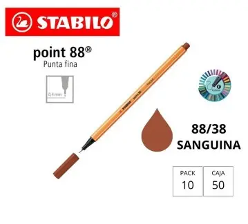 [118687] ROTULADOR STABILO POINT 88 SANGUINA