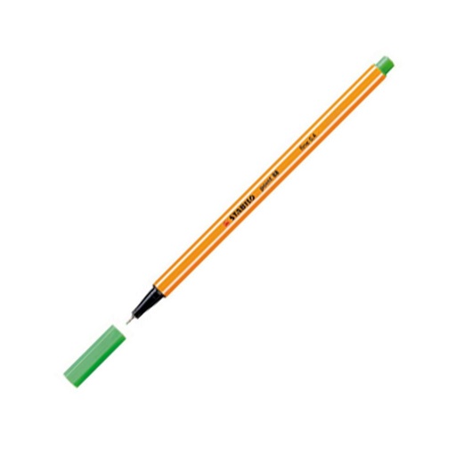 [119900] ROTULADOR STABILO POINT 88 VERDE HOJA ROTULADOR DE PUNTA DE FIBRA 0,4 MM
