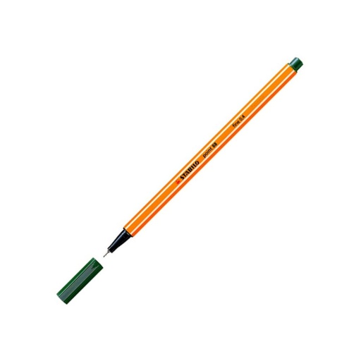 [119050] ROTULADOR STABILO POINT 88 VERDE PINO ROTULADOR DE PUNTA DE FIBRA 0,4 MM