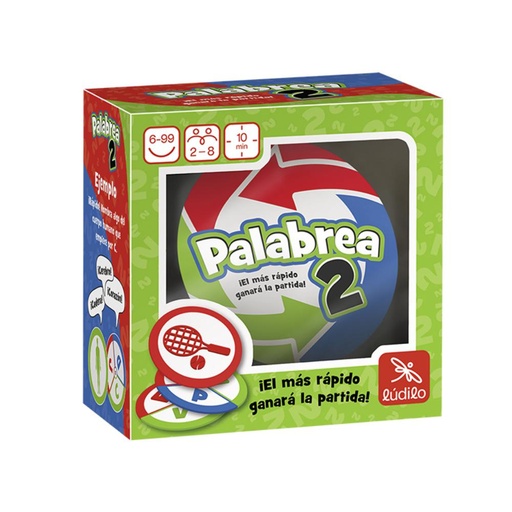 [710480] JUEGO DE CARTAS LUDILO PALABREA 2 