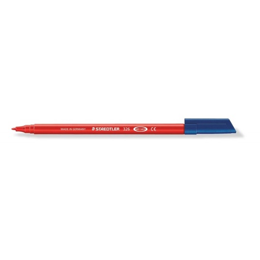 [080766] ROTULADOR STAEDTLER PUNTA DE FIBRA 1200 ROJO