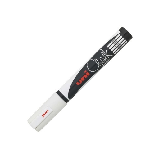 [119236] ROTULADOR UNI CHALK MARCADOR DE TIZA LÍQUIDA 1,8–2,5 MM BLANCO